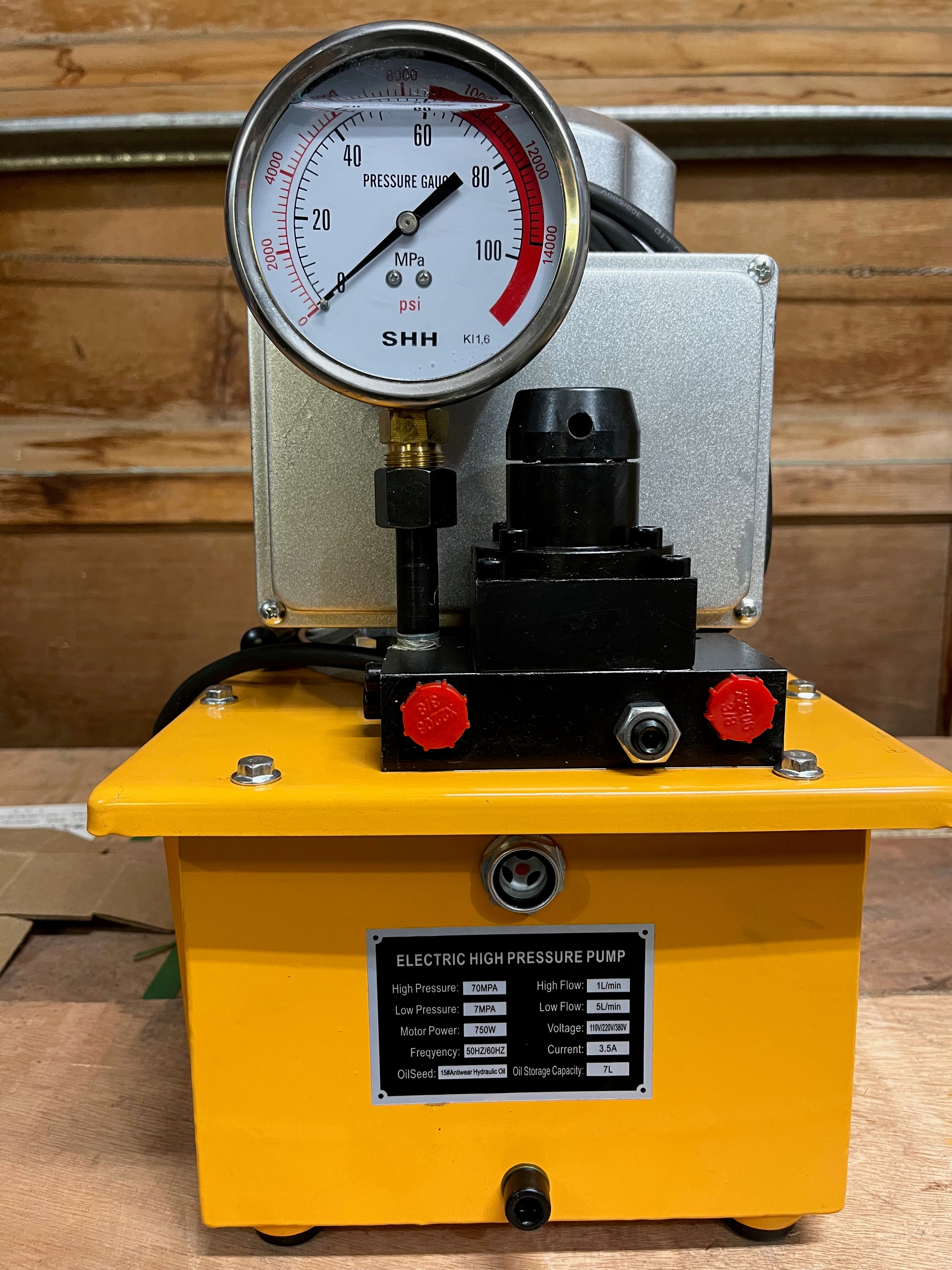 TRACK PIN PRESS AND BUSHING 100TONS  50%OFF  $4850