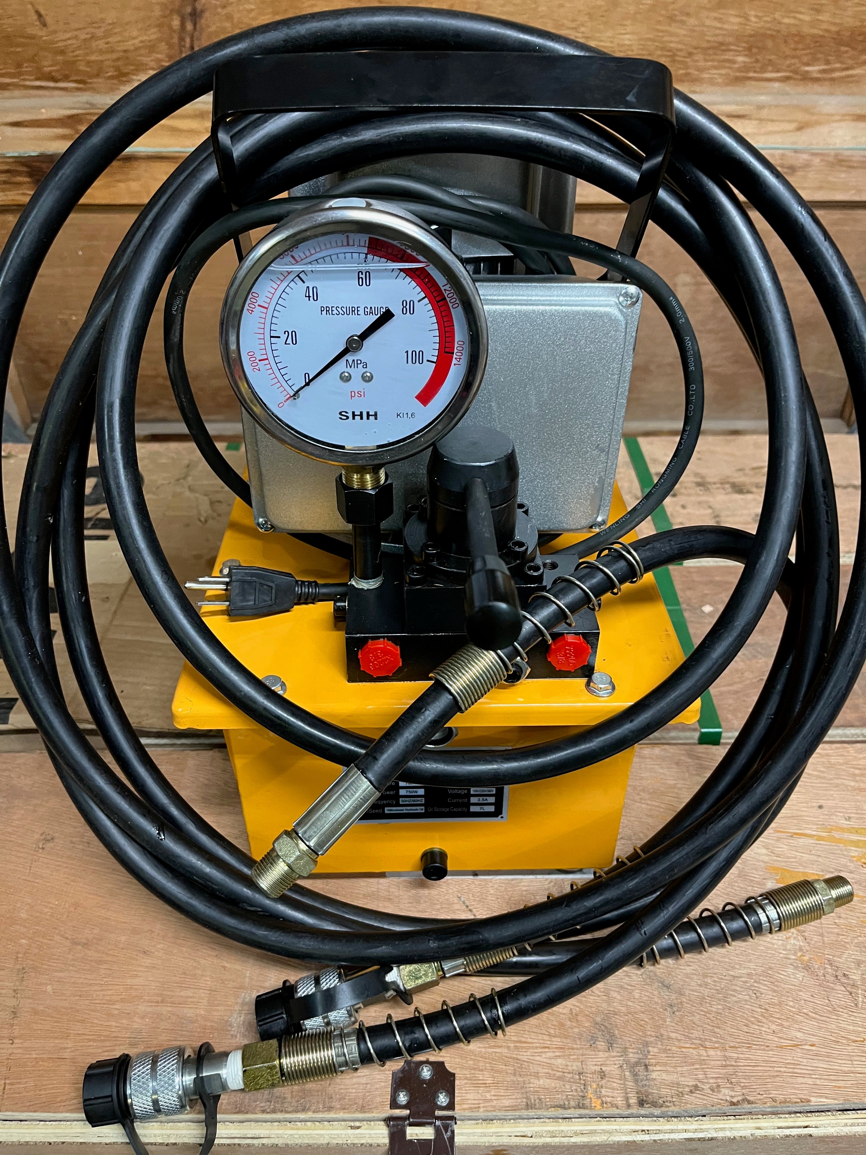 TRACK PIN PRESS AND BUSHING 100TONS  50%OFF  $4850