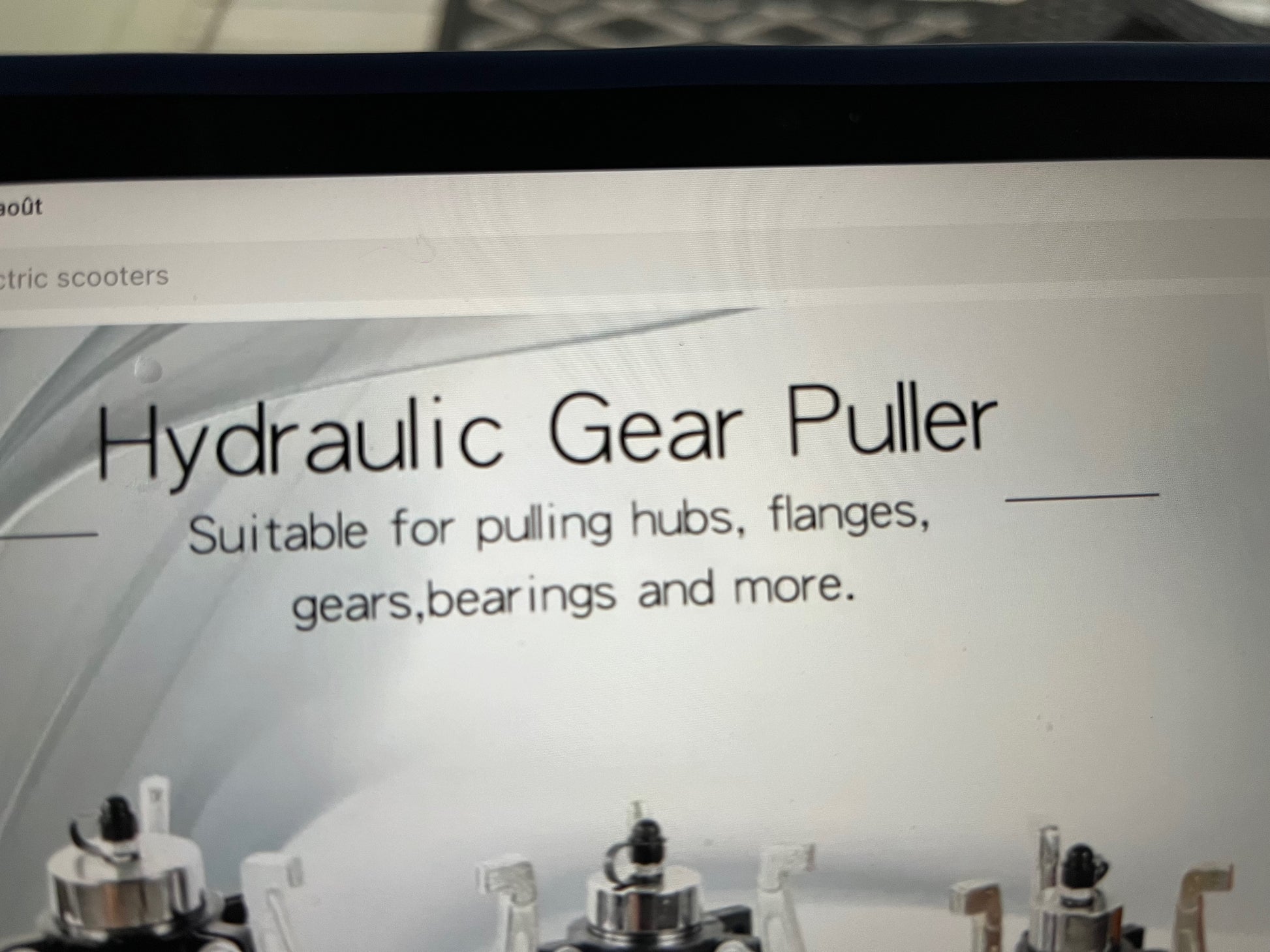50ton hydraulic gear puller 40%off